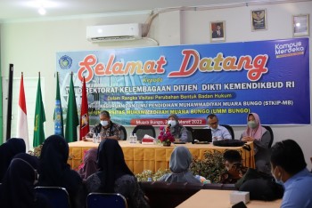 Kemendikbud Ristek Visitasi STKIP Muhammadiyah Muara Bungo “SIAP JADI UNIVERSITAS”