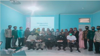 LP3M STKIP MB Gelar Pelatihan Mendeley