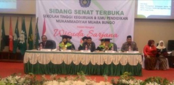 STKIP Muhammadiyah Muara Bungo Wisuda Perdana Tahun 2018