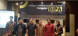 kepala kuik ummuba ikuti bimbingan teknis peningkatan kompetensi pengajar BIPA