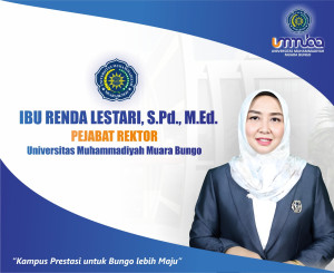 Ibu Renda Lestari, M.Ed Terpilih sebagai Pejabat Rektor UMMUBA